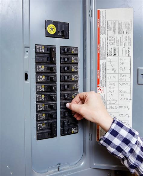 electrical breaker box height|electrical panel with 12 breakers.